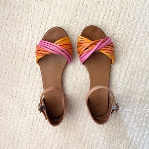 Cara Bueno Rainbow Sandals